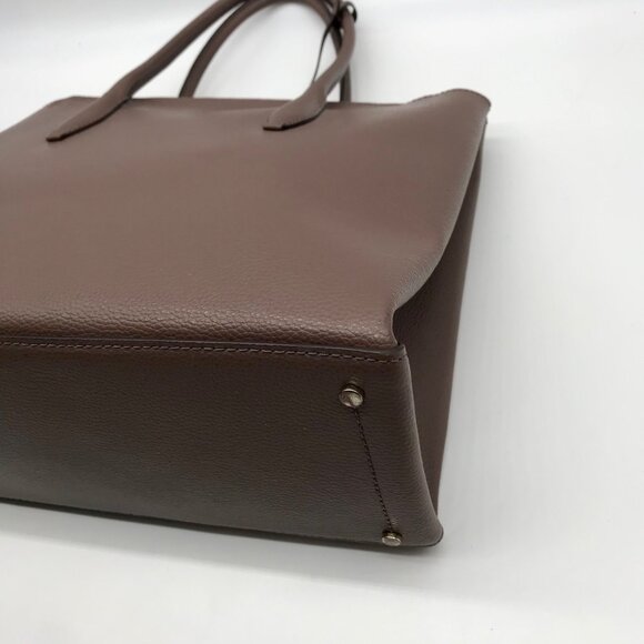 Kate Spade Nutmeg Pebbled Leather Eva Satchel Bag - Picture 6 of 10